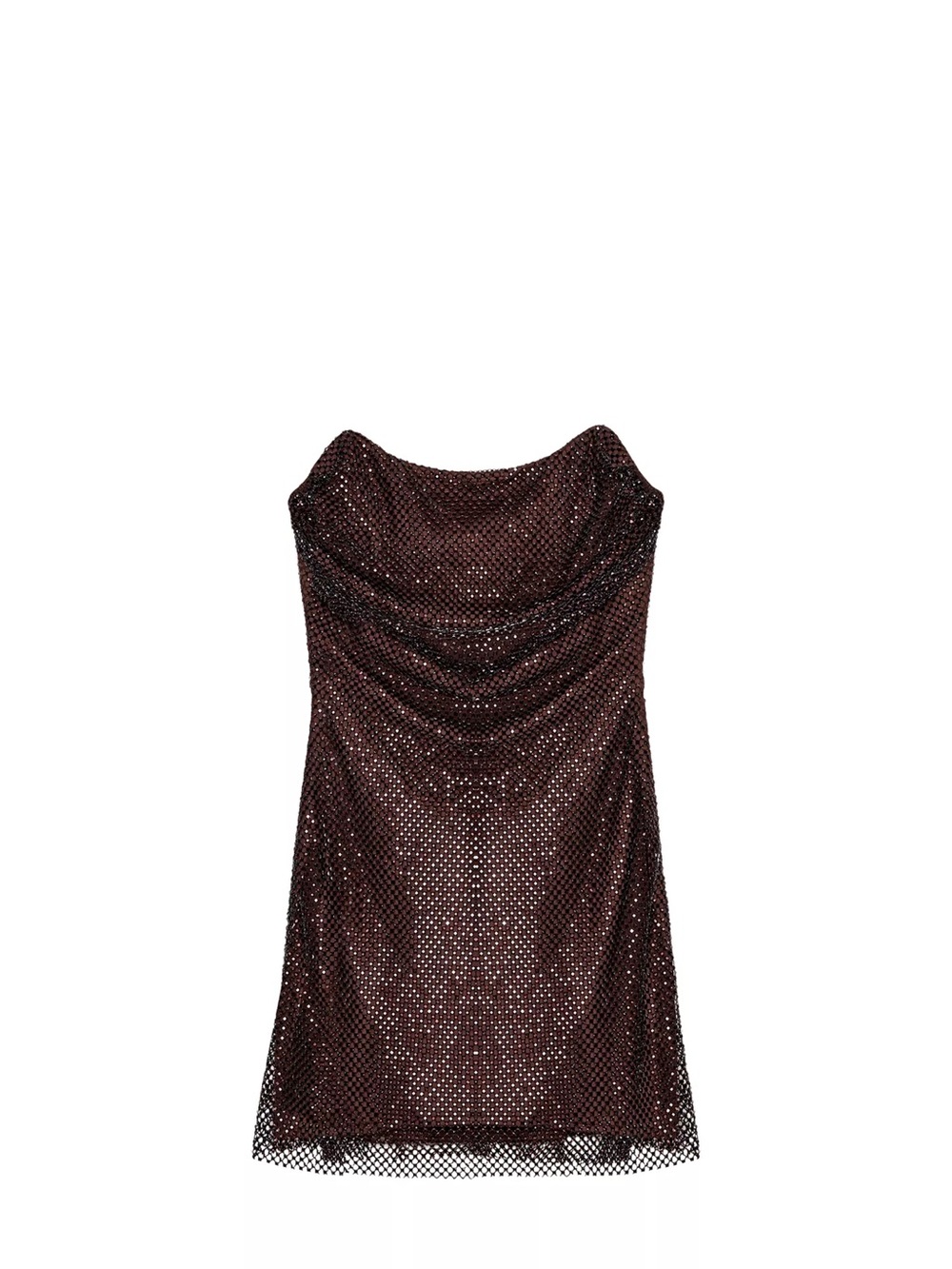 Zara sparkly burgundy mini dress new with tags